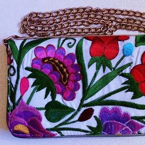 Embroidered Crossbody Bag | Made in Mexico